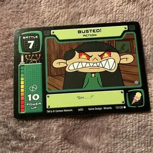 Cartoon network kids next-door trading card 73/120